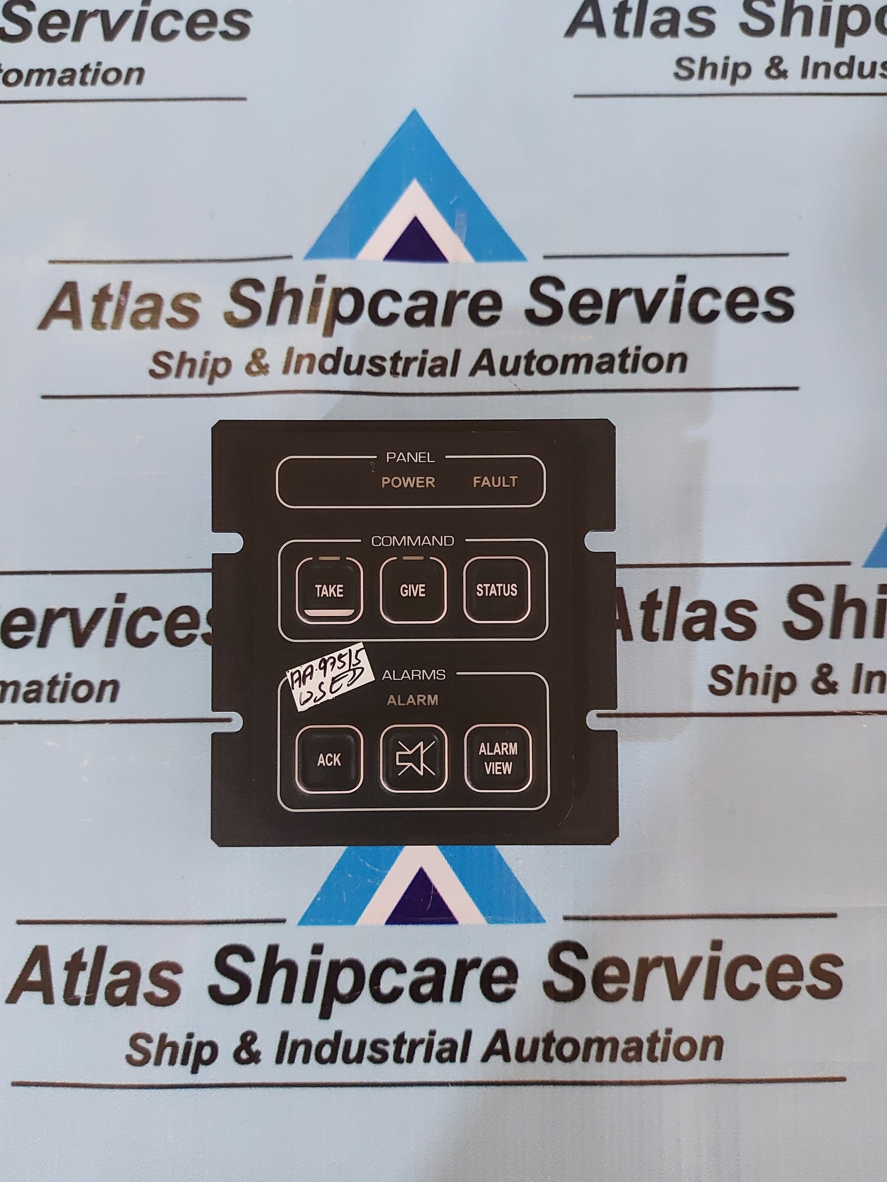 KONGSBERG 603526 ALARM AND COMMAND PANEL